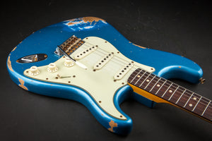 Fender Custom Shop: Stratocaster Ltd 1963 Heavy Relic Lake Placid Blue #CZ555354