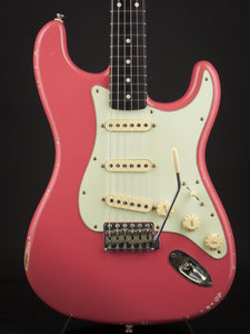 Smitty Guitars Classic S Aged Faded Fiesta Red