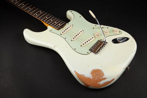 Fender Custom Shop: 59 Stratocaster Relic Aged Olympic White #R77772