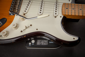 Fender Custom Shop: Dale Wilson Masterbuilt '55 Stratocaster Relic 2-Tone Sunburst #CZ520065