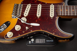 Fender Custom Shop: Stratocaster Ltd 1961 Heavy Relic 3 Colour Sunburst #CZ559972