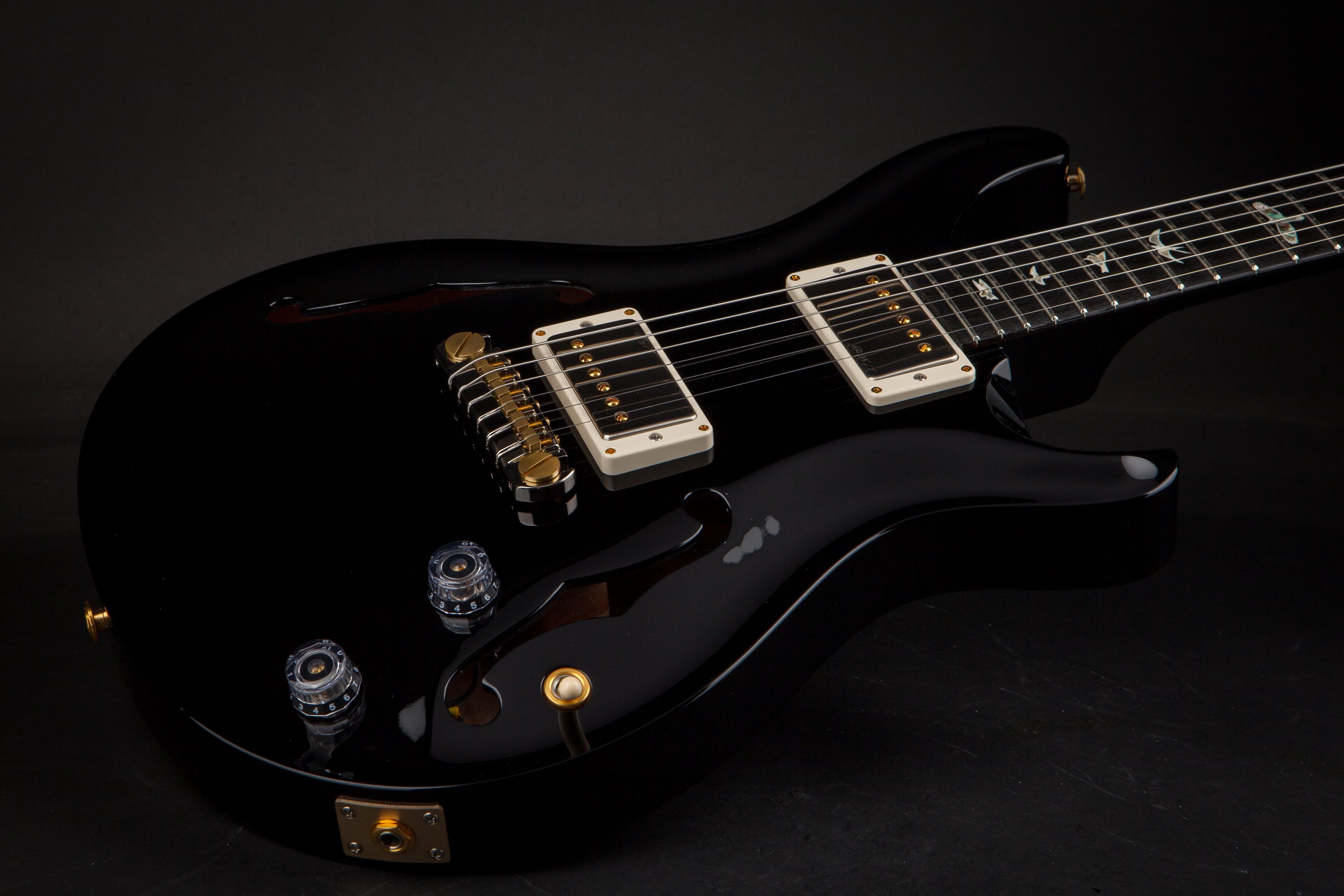 PRS Guitars: Hollowbody II  Black W/ Hybrid Hardware #0280072