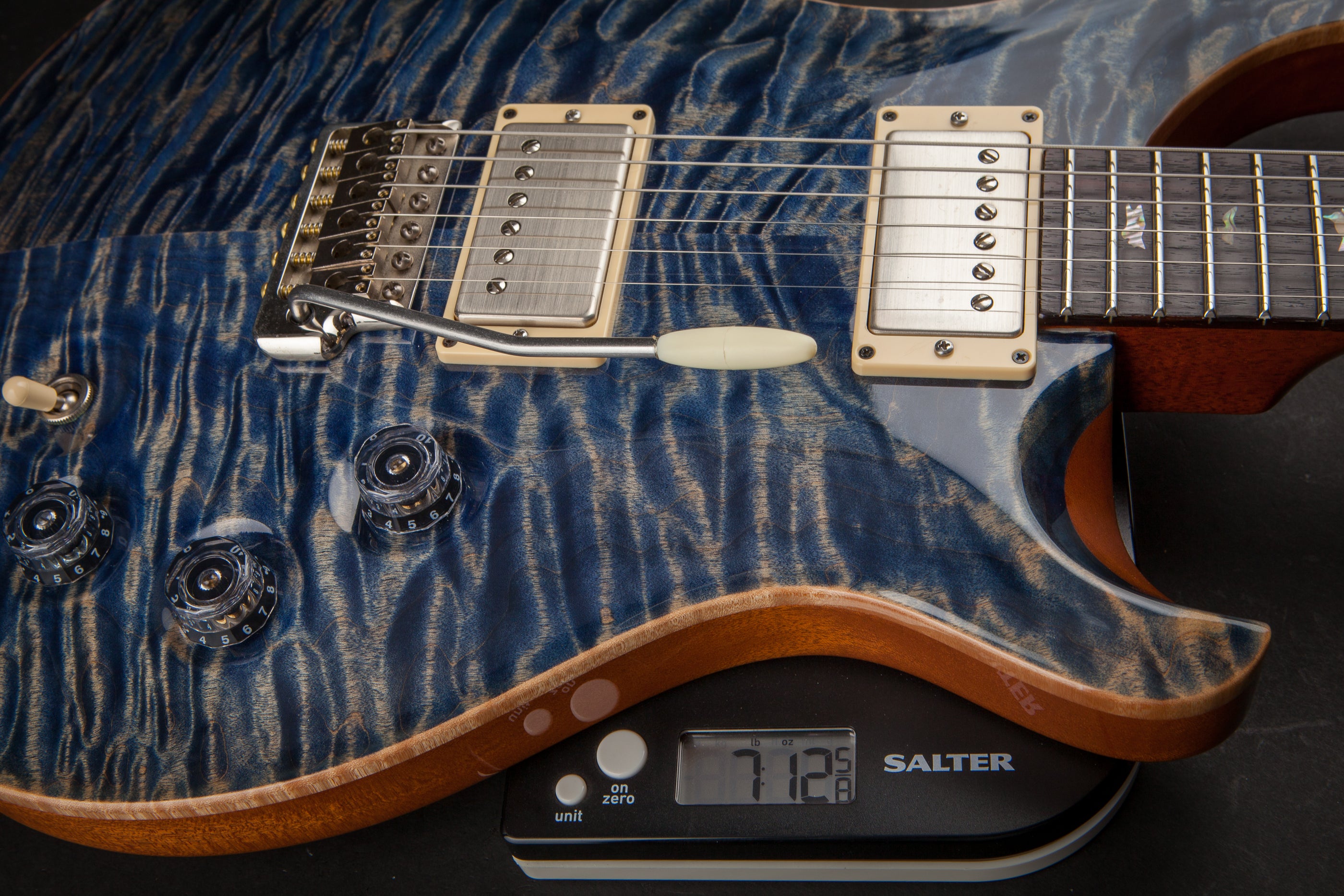 PRS Guitars: Wood Library DGT Faded Whale Blue #172468