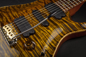 PRS Private Stock: 513 One Piece Quilt Top- Light Tiger Eye #3009