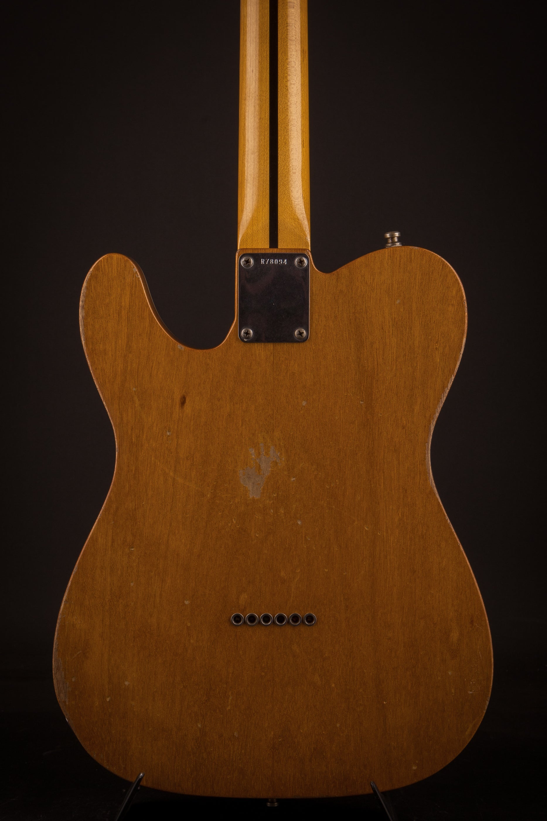 Fender Custom Shop: Double TV Jones Tele Relic 3-Tone Sunburst w/ Natural Back #78094