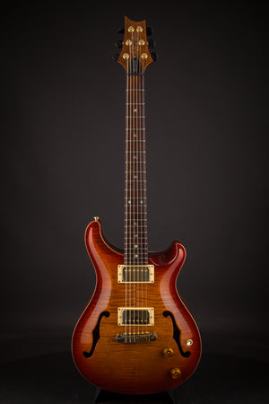 PRS Guitars: McCarty Archtop II Dark Cherry Sunburst 4" Body #836434