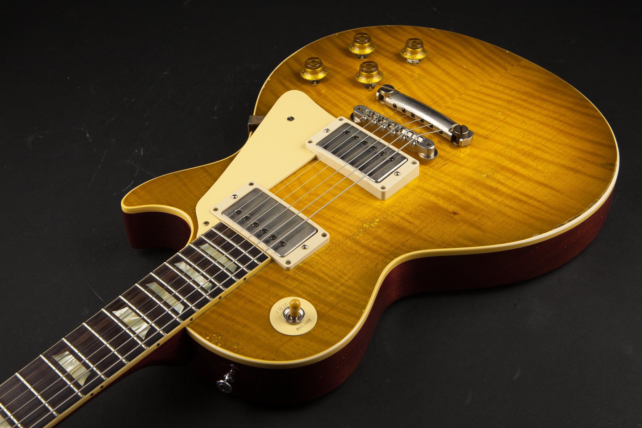 Gibson Custom Shop: Murphy Lab 59 Les Paul Standard Heavy Aged - Golden Poppy Burst #911986