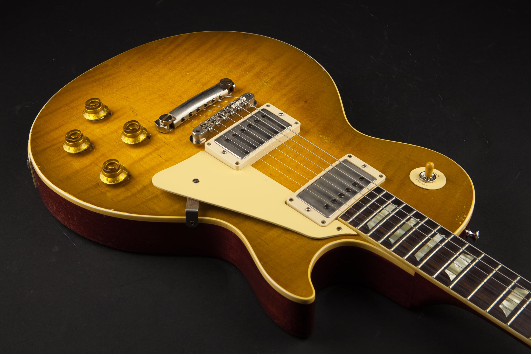 Gibson Custom Shop: Murphy Lab 59 Les Paul Standard Heavy Aged - Golden Poppy Burst #911986