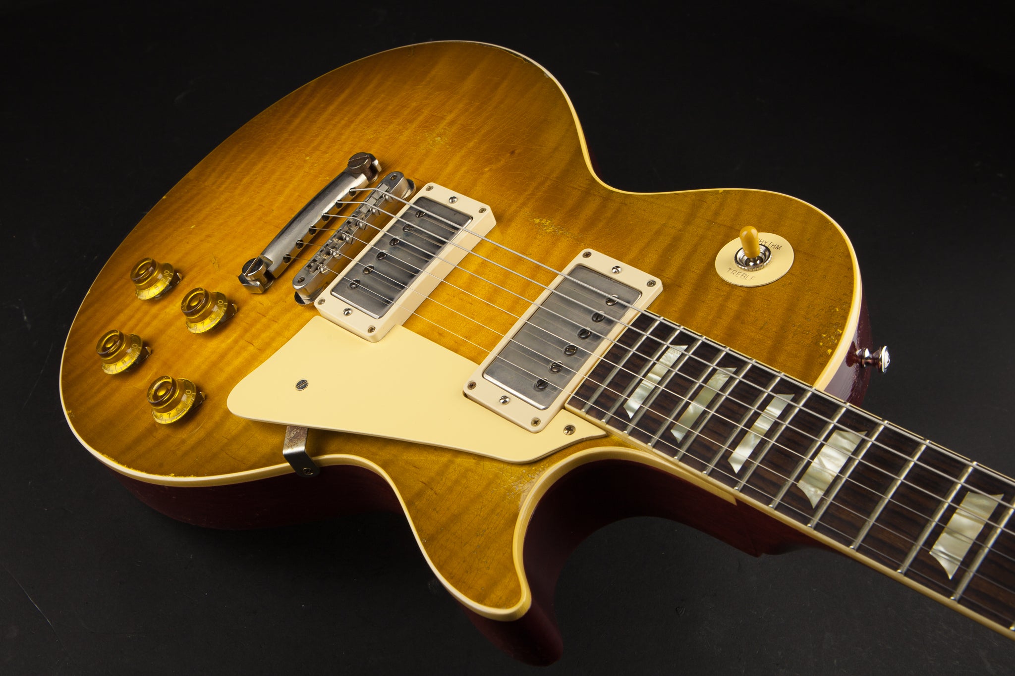 Gibson Custom Shop: Murphy Lab 59 Les Paul Standard Heavy Aged - Golden Poppy Burst #911986