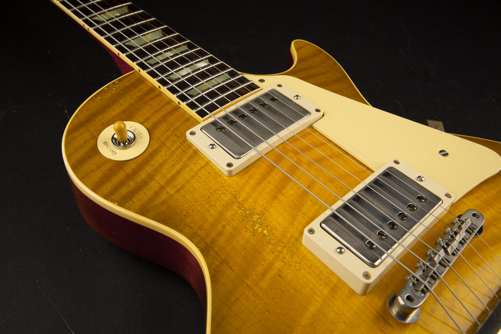 Gibson Custom Shop: Murphy Lab 59 Les Paul Standard Heavy Aged - Golde ...