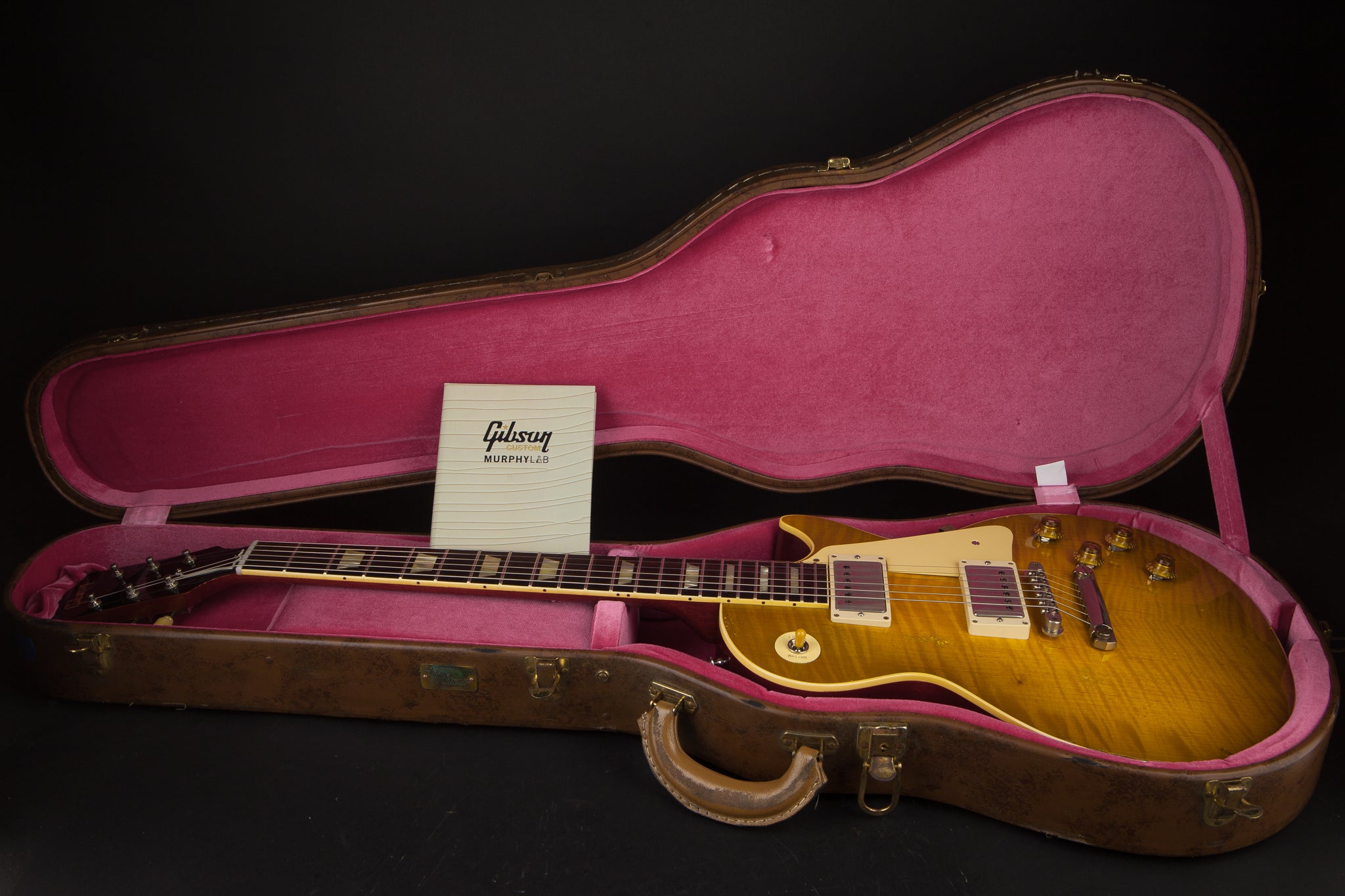 Gibson Custom Shop: Murphy Lab 59 Les Paul Standard Heavy Aged - Golden Poppy Burst #911986