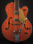 Grestch Guitars: G5420T Electromatic Single-Cut with Bigsby, Orange Stain #KS20093221