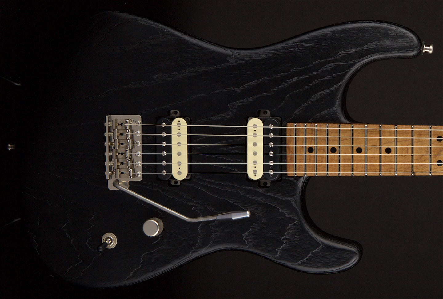 Luxxtone Guitars EL Machete Textured Black #119