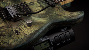 Luxxtone Guitars El Machete 22 $100 Dollar Bill # #0113