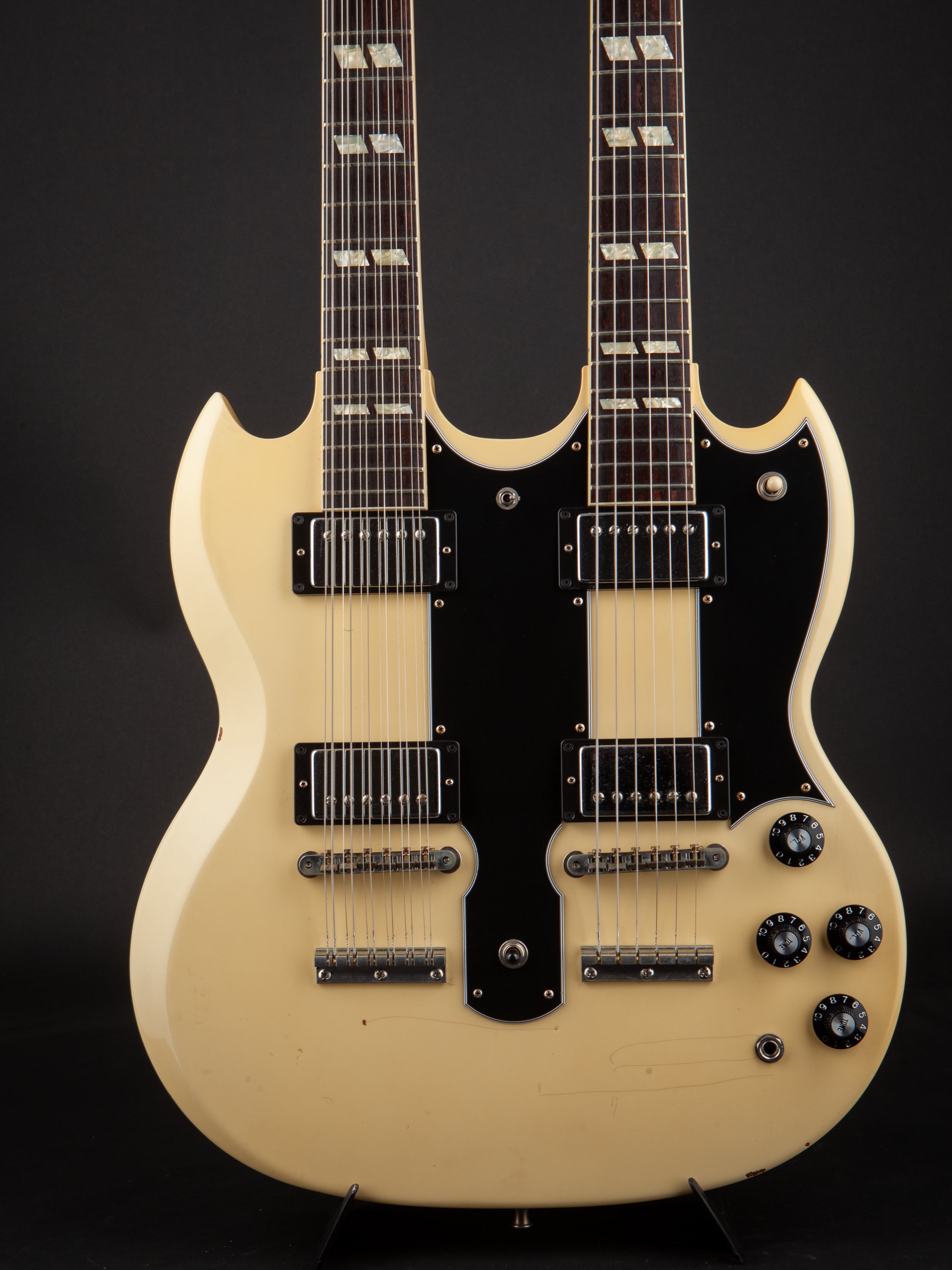 Gibson Guitars: EDS-1275 Double Neck Aged White Alex Lifeson #039