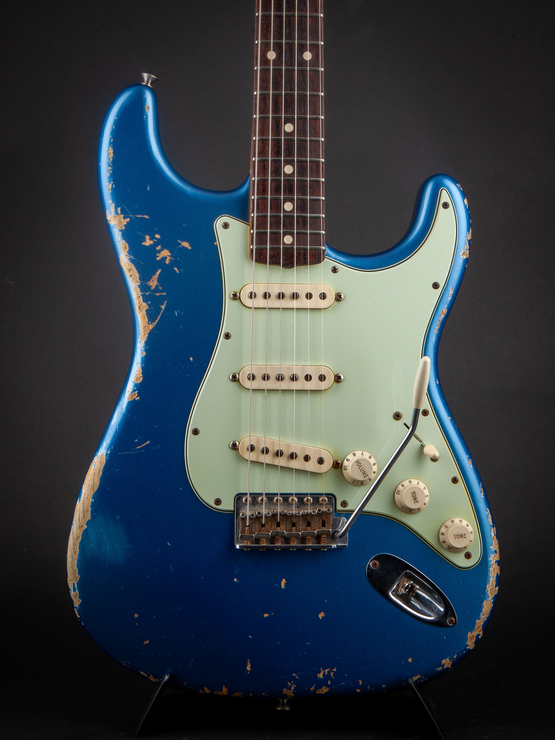 Fender Custom Shop: 62 Stratocaster Heavy Relic Lake Placid Blue 