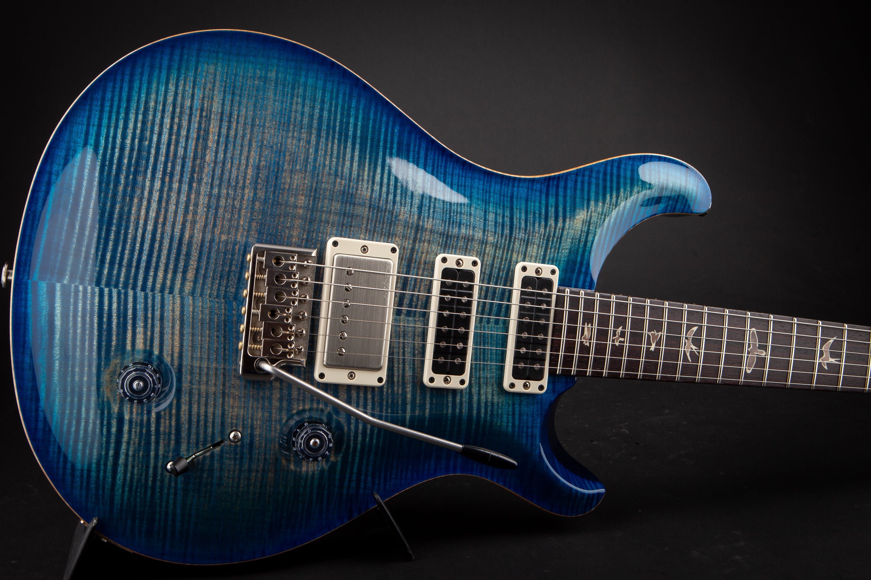 PRS Guitars:Studio Custom Colour Faded Blue Burst 10 Top #179035