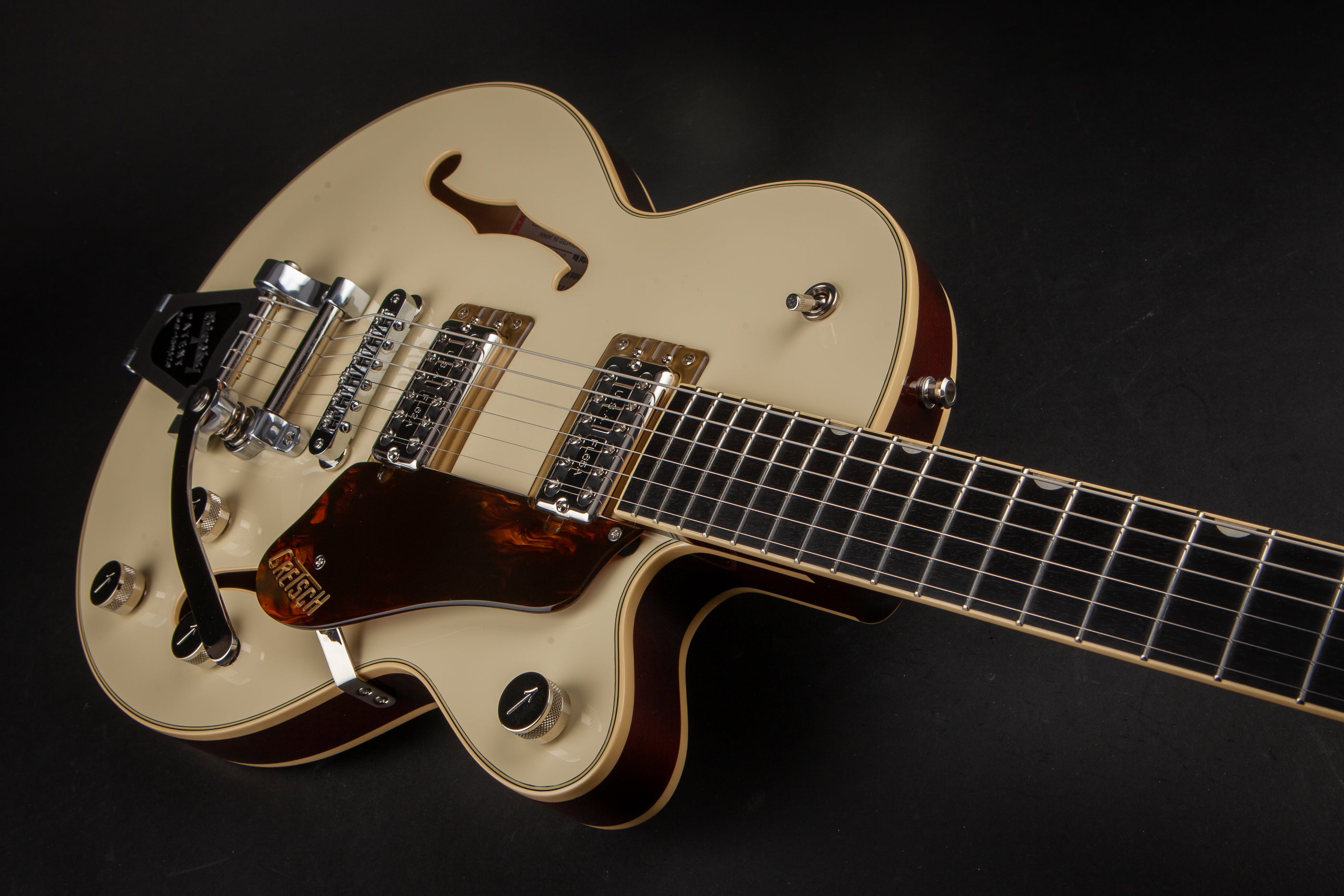 Grestch Guitars:G6659T Players Edition Broadkaster Jr.  2 Tone Lotus Ivory #JT19104129