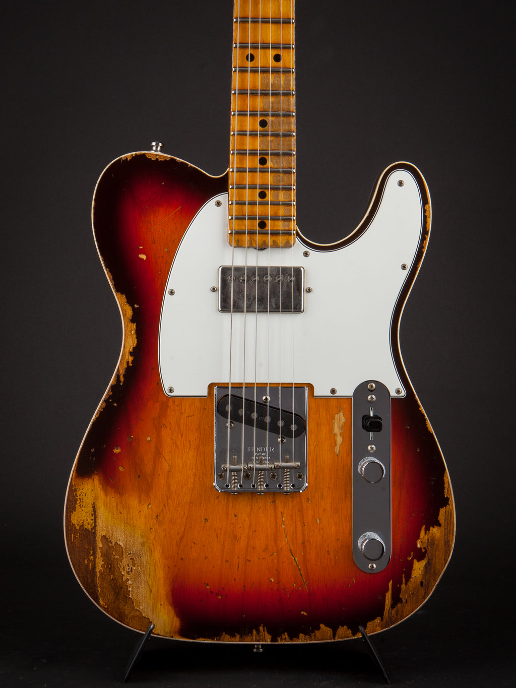 Fender Custom Shop:67 Telecaster Heavy Relic 3-Tone Sunburst #R97664