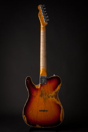 Fender Custom Shop:67 Telecaster Heavy Relic 3-Tone Sunburst #R97664