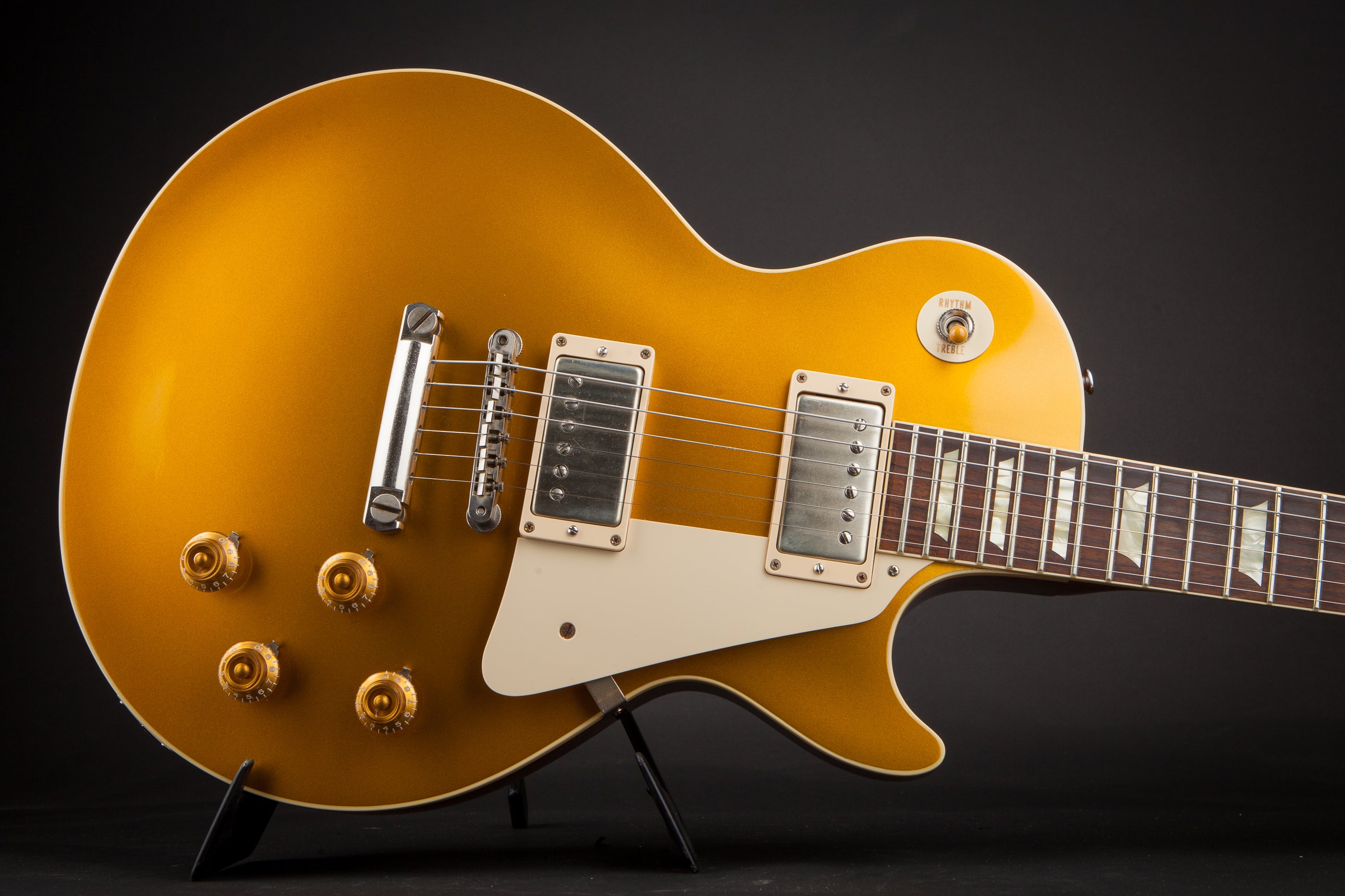 Gibson Custom Shop: Les Paul CS7 1957 Style GoldTop VOS  #CS750033