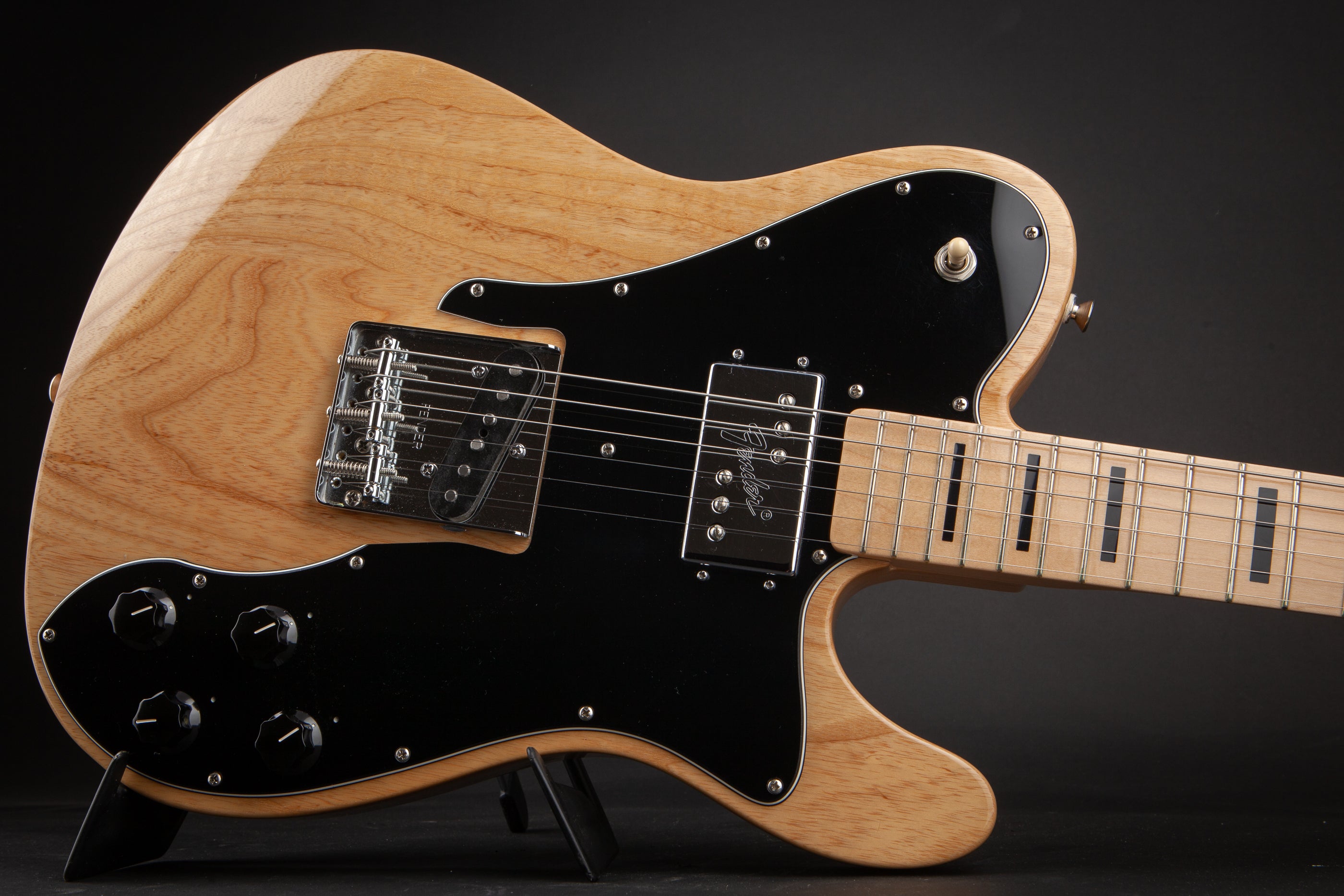 Different Tele Blocks Fender Tele-Bration '75 Block Telecaster Custom Natural #US11306597 ...