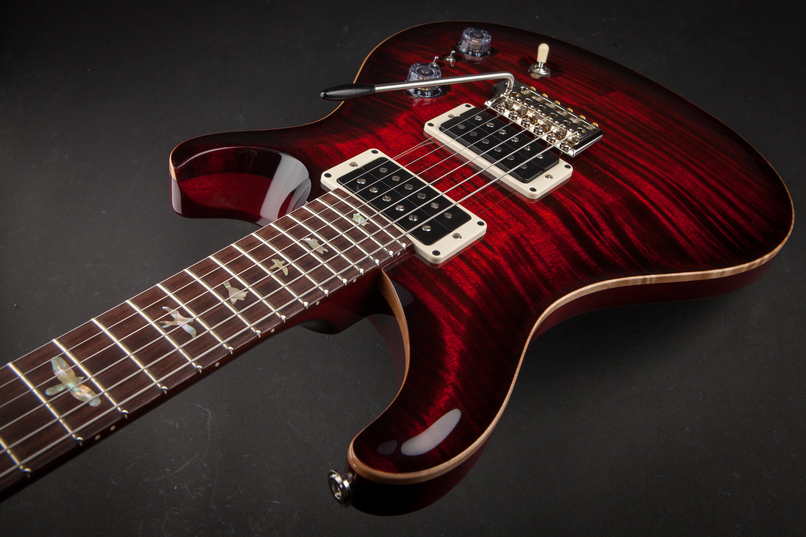 PRS Guitars: 35th Anniversary Custom 24 Fire Red #0323045
