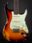 Fender Custom Shop: Stratocaster Ltd 59 Heavy Relic Aged 3-Tone Sunburst #CZ538095