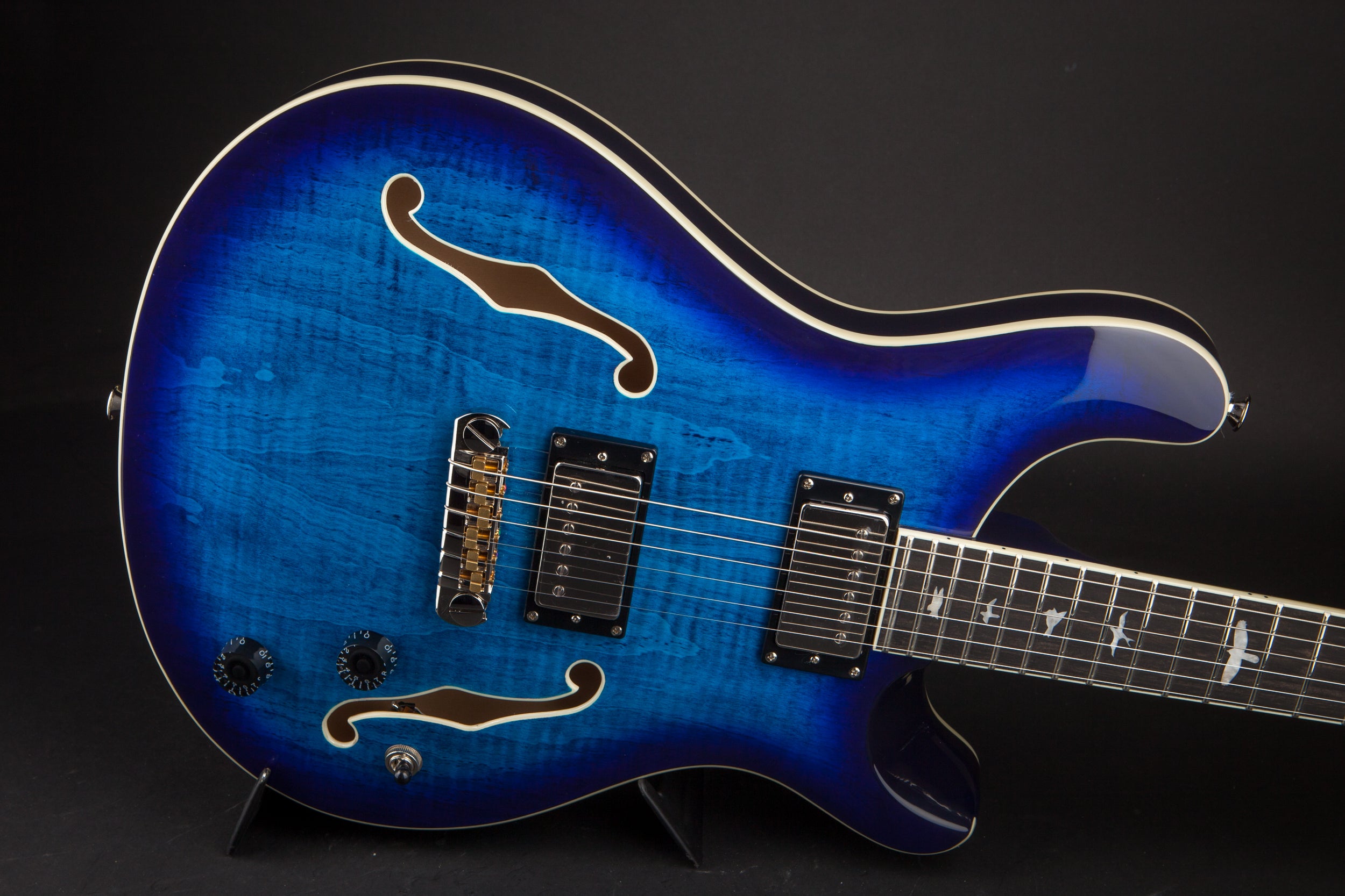 PRS Guitars: SE Hollowbody II Faded Blue Burst #F14708