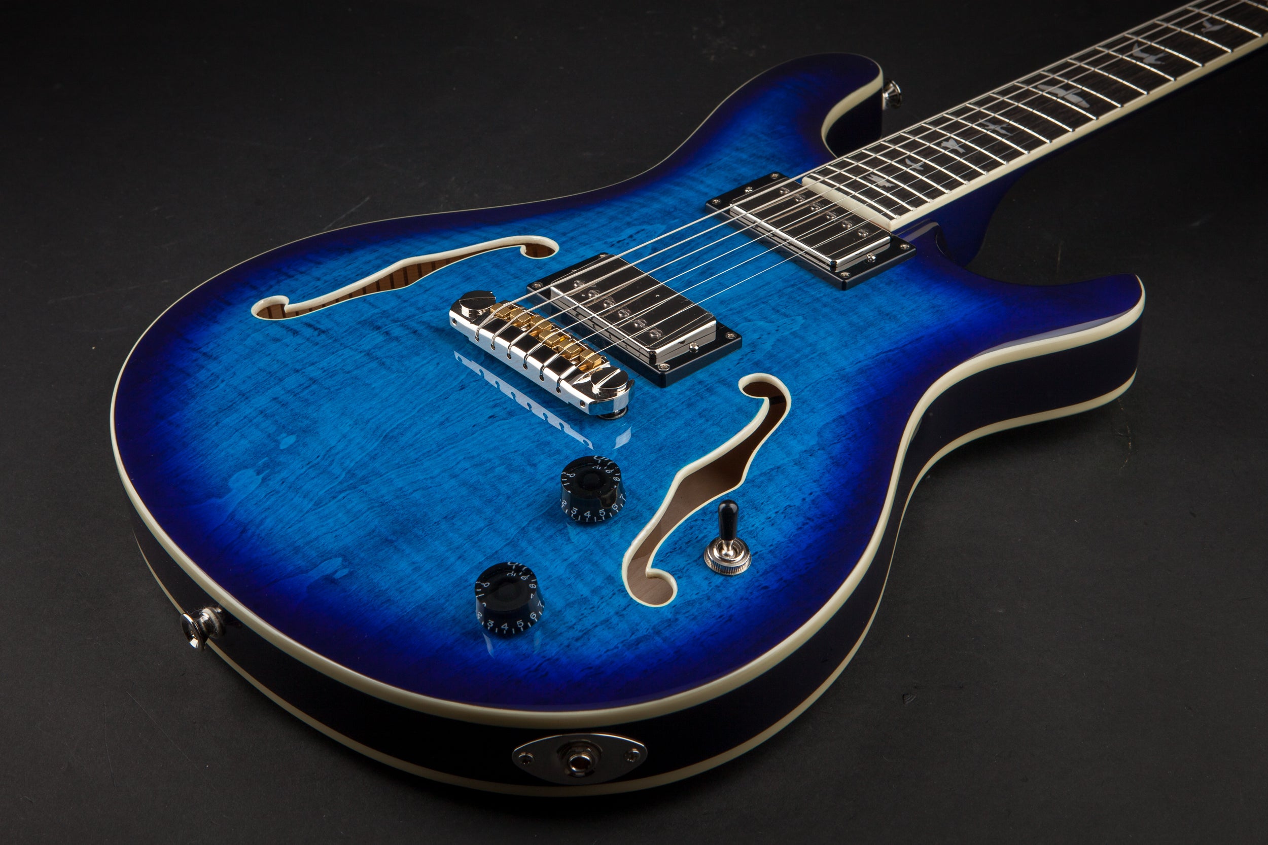 PRS Guitars: SE Hollowbody II Faded Blue Burst #F14708