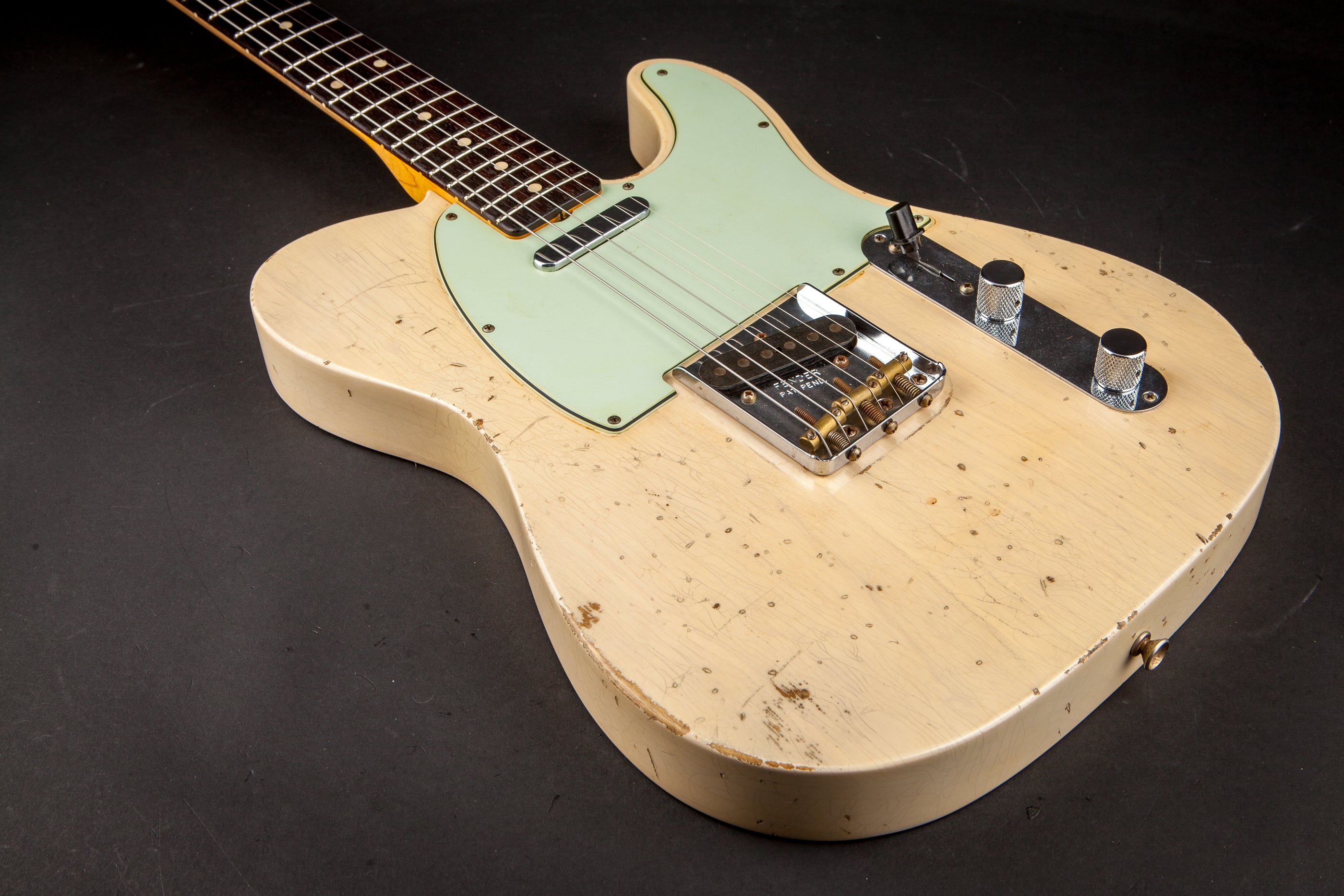 Fender Custom Shop: Masterbuilt Jason Smith '59 Telecaster Relic White Blonde #R81296