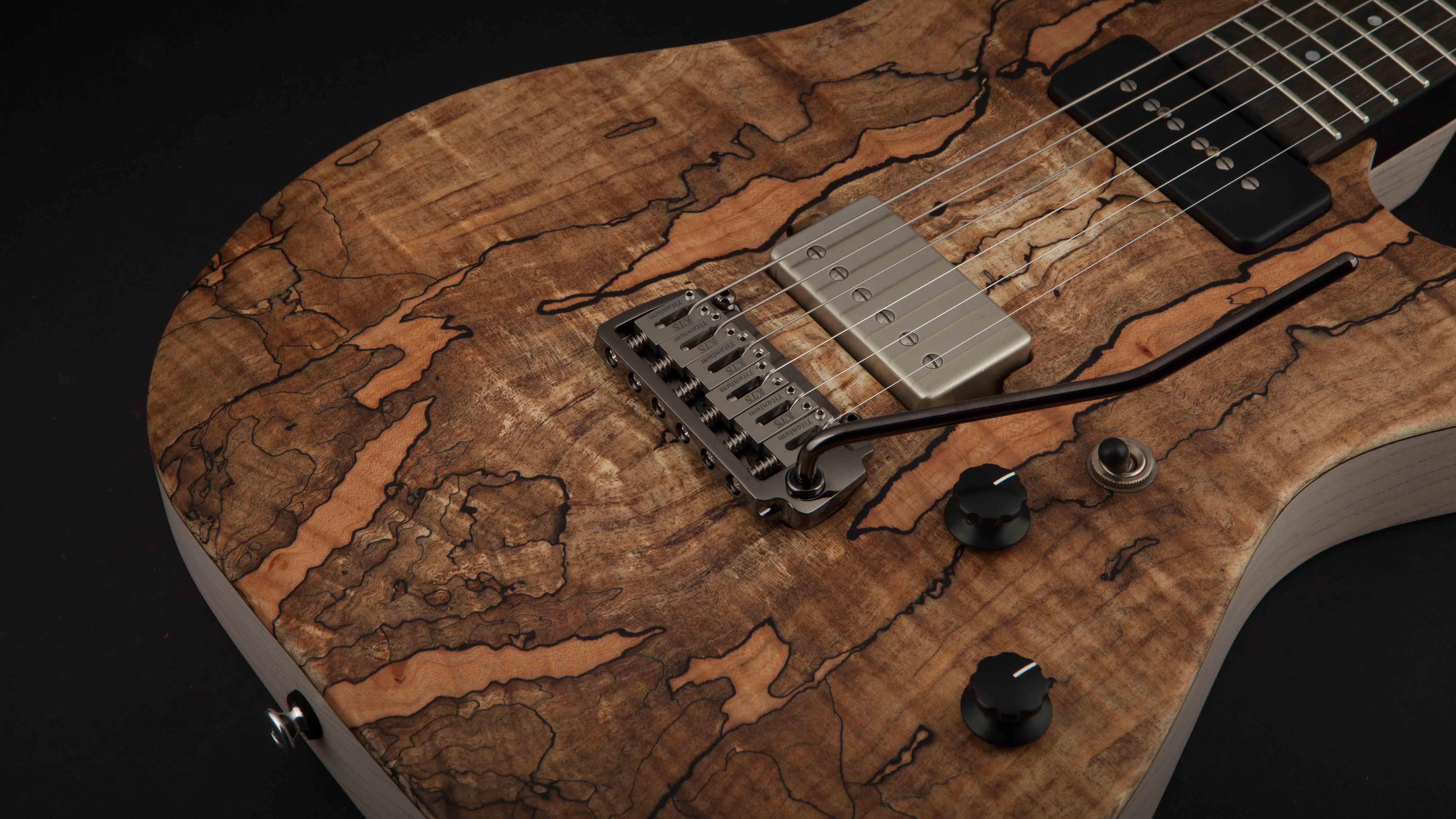Patrick James Eggle 96 Drop Top Spalted Maple #13697
