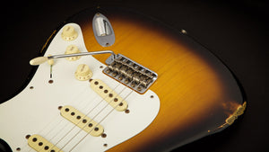 Fender Custom Shop Stratocaster NAMM 2015 Limited Edition 1955 Relic Sunburst #CZ521386