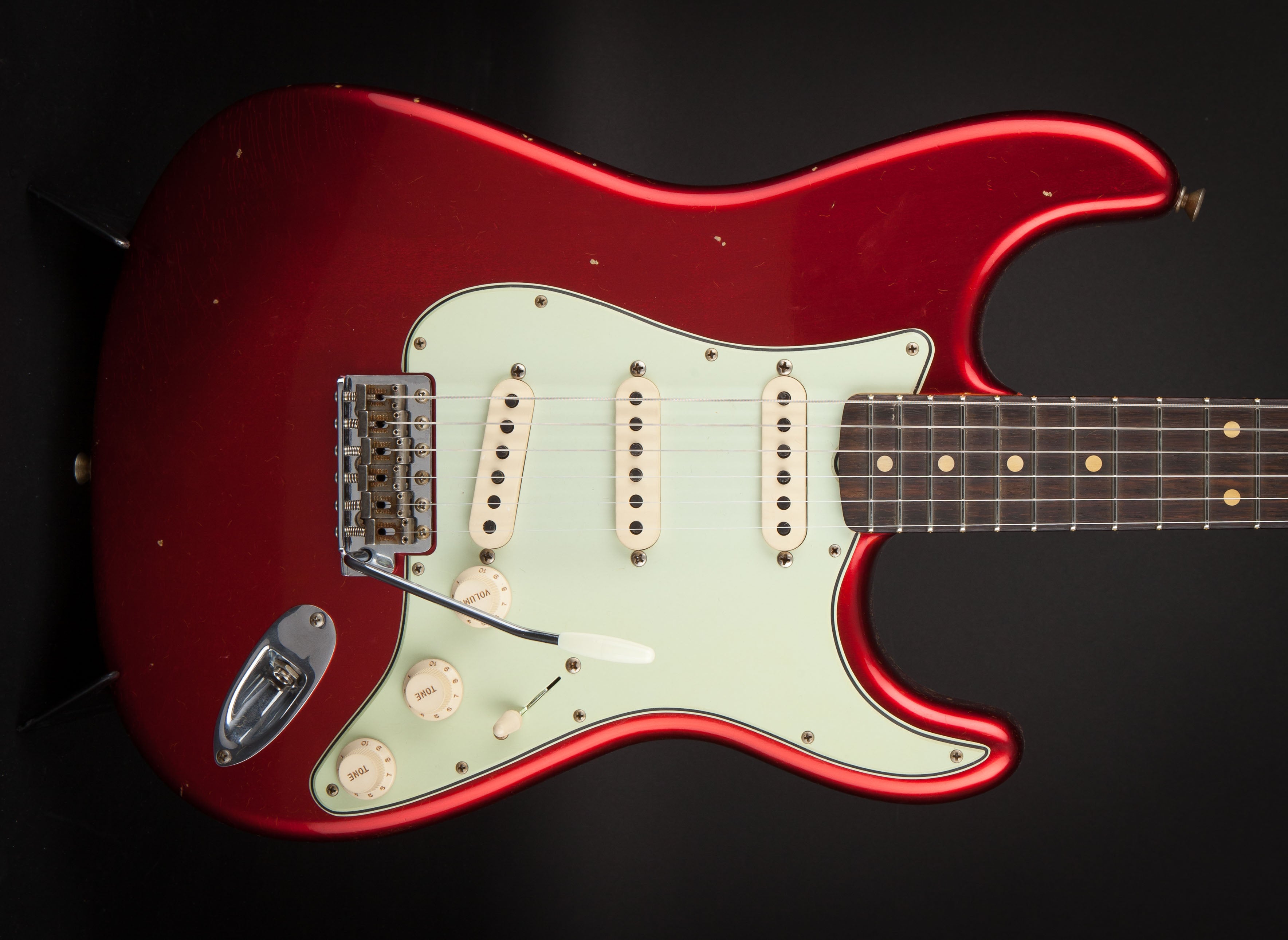 Fender Custom Shop:60 Stratocaster Candy Apple Red #R98596