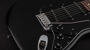 Fender Custom Shop: Custom Classic Stratocaster Solid Rosewood Neck, Black #CZ524387