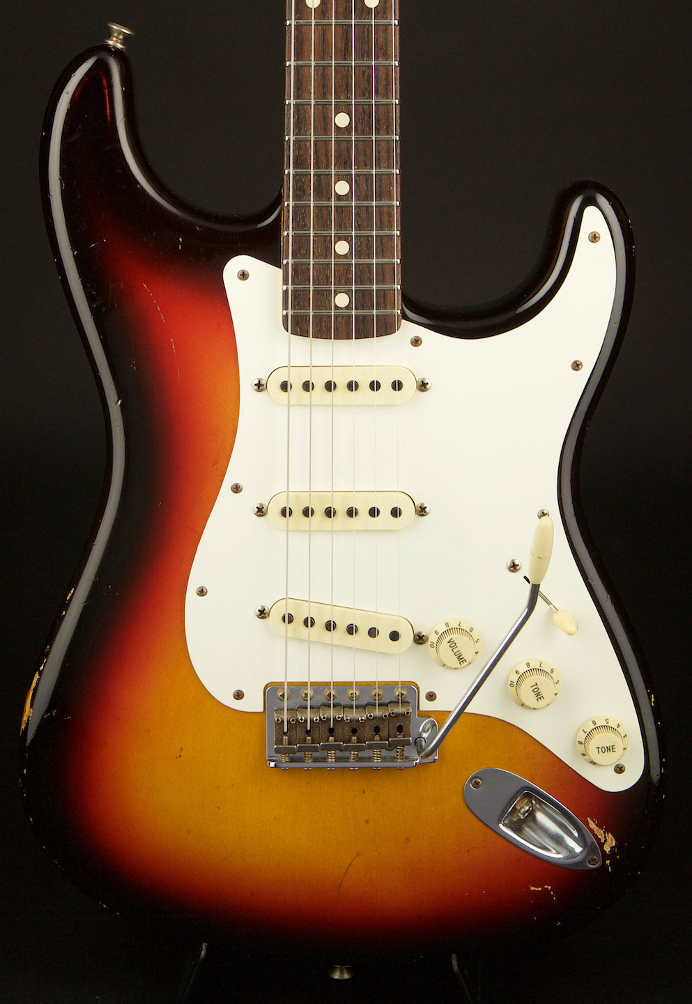 Fender Custom Shop Stratocaster 'Jeffocaster' Relic 2 Tone Sunburst Alder Body #R65660