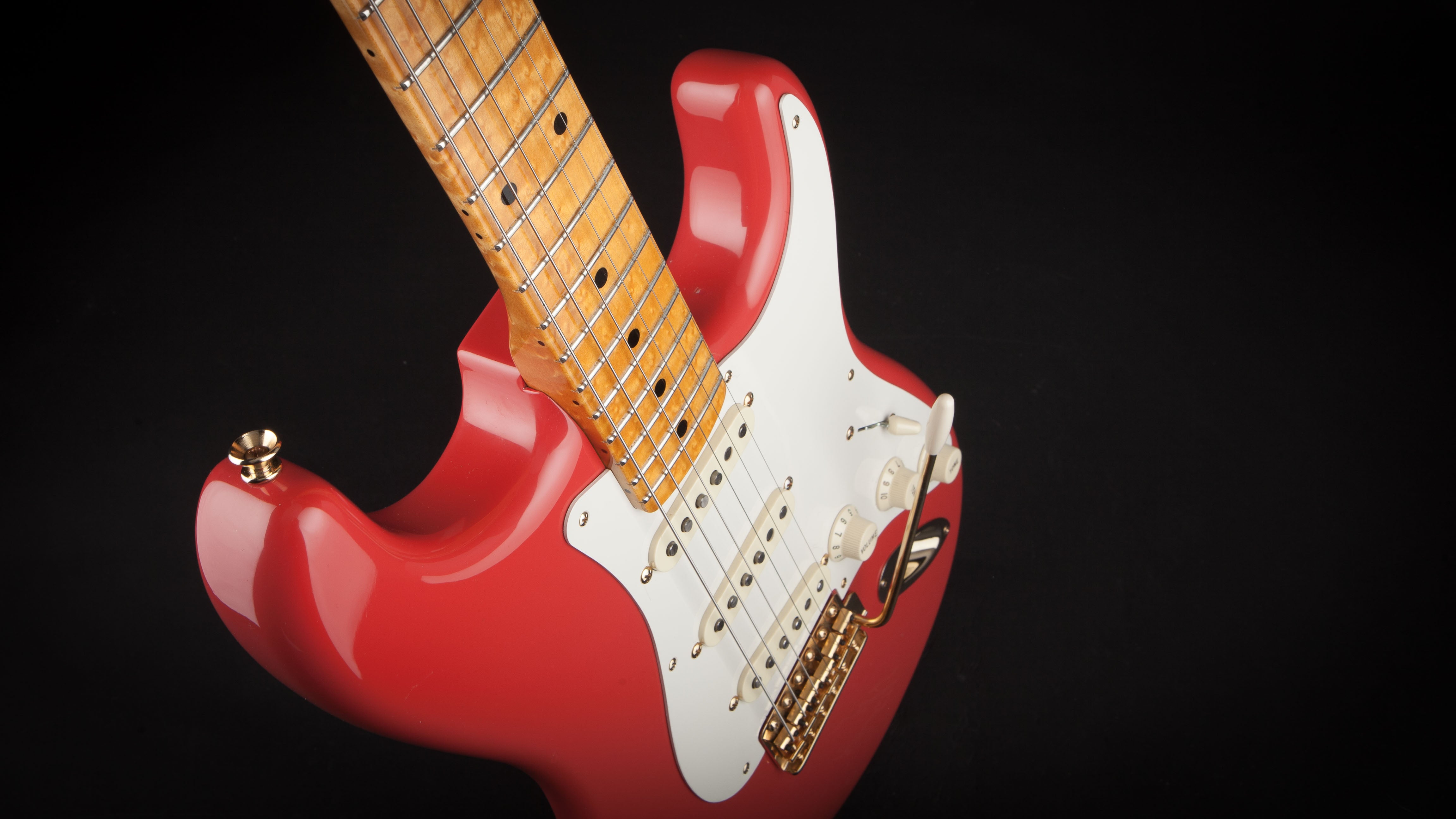 Fender Custom Shop: 59 Stratocaster NOS Fiesta Red Master Builder designed by Greg Fessler R80651