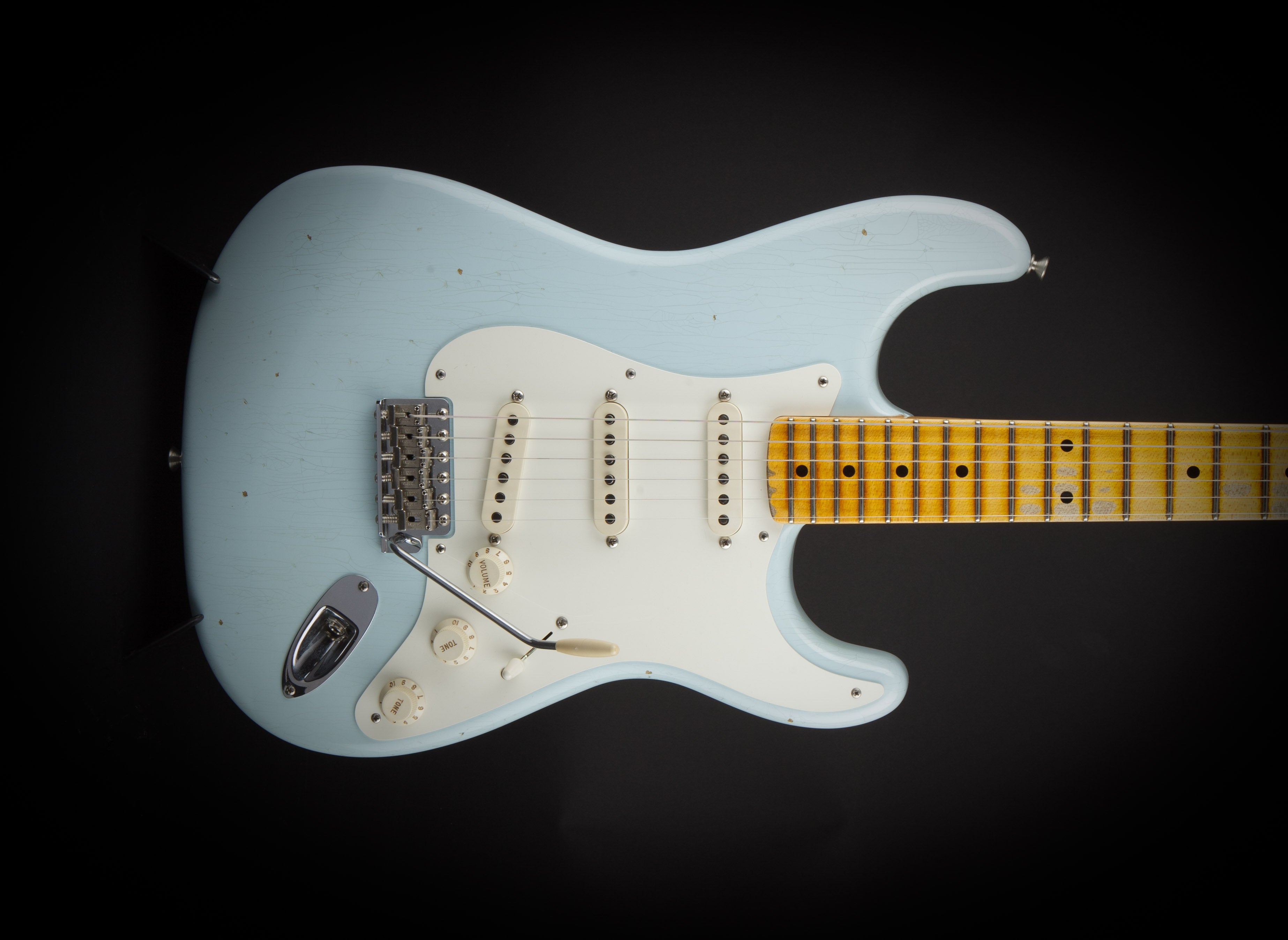 Fender Custom Shop: 55 Stratocaster Sonic Blue Journeyman Relic #R92809