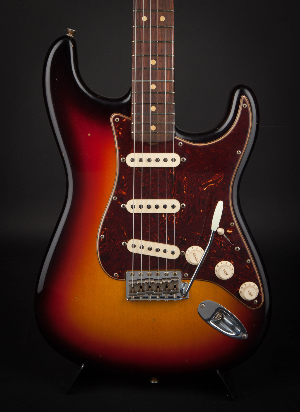 Fender Custom Shop:63 Stratocaster Journeyman 3 Colour Sunburst R100299