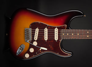 Fender Custom Shop:63 Stratocaster Journeyman 3 Colour Sunburst R100299