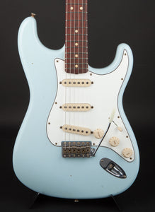 Fender Custom Shop:63 Stratocaster Journeyman Sonic Blue R100546
