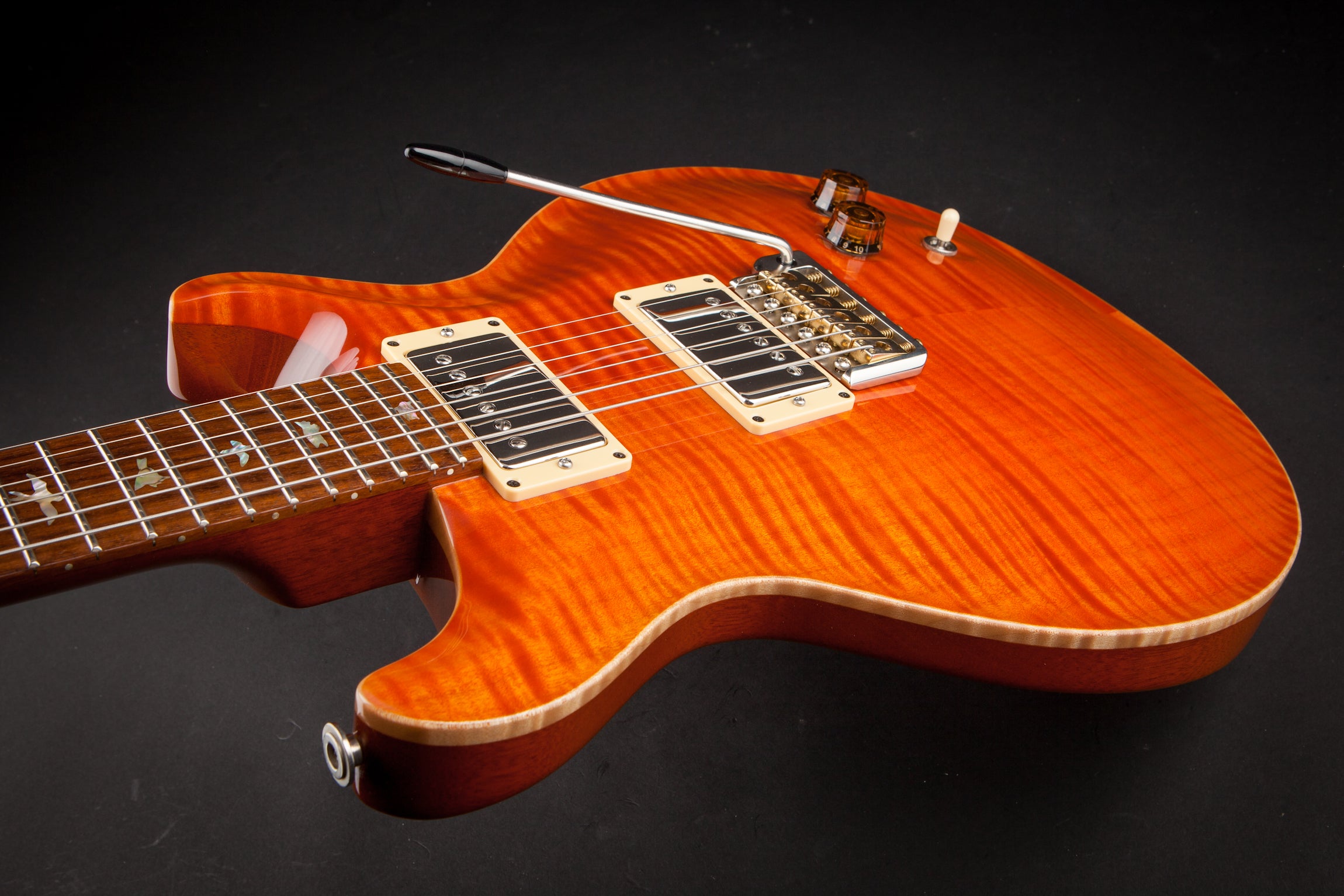 PRS Guitars: Santana III 10 Top Santana Orange #161699