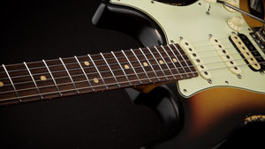 Luxxtone Guitars Choppa S Faded 3 Colour Sunburst #0115