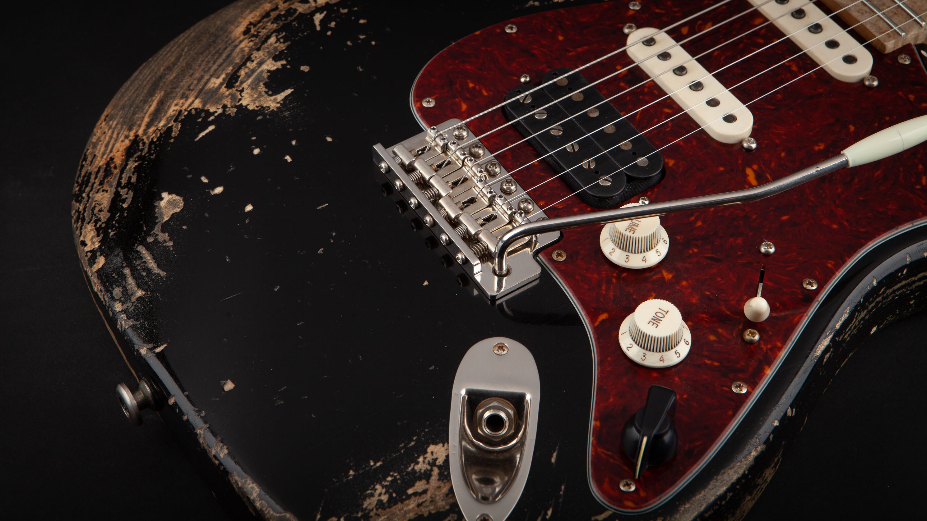 Luxxtone Guitars: Choppa S Black #380