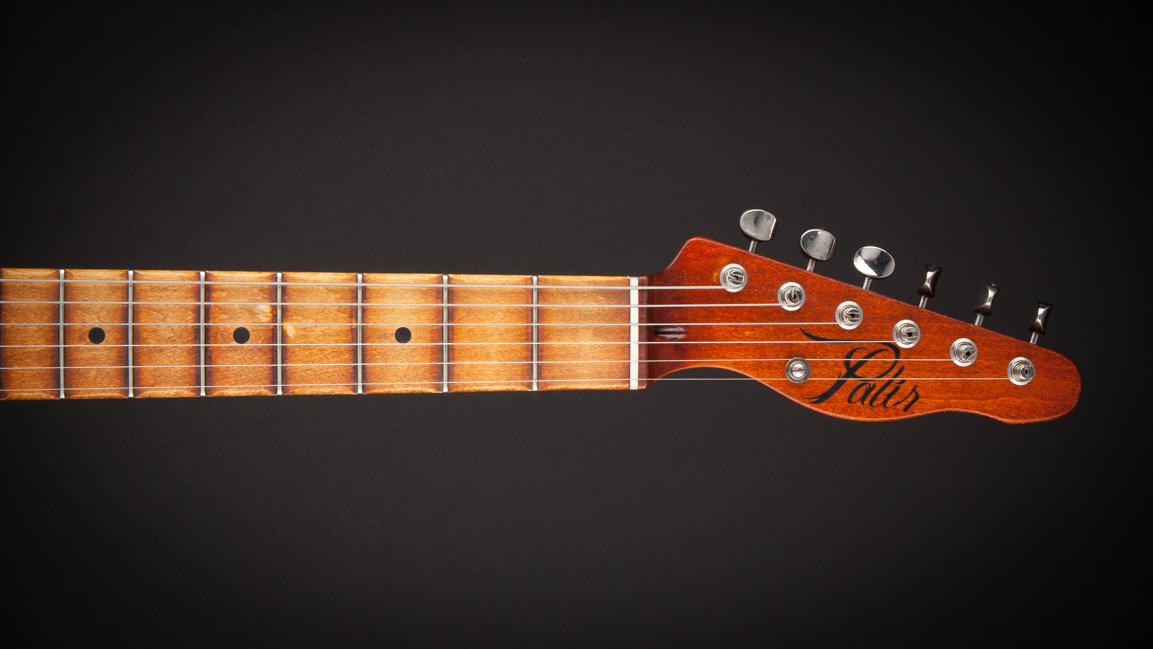 Palir Guitars:Mojo Titan Daphne Blue over Cardinal Red #811712