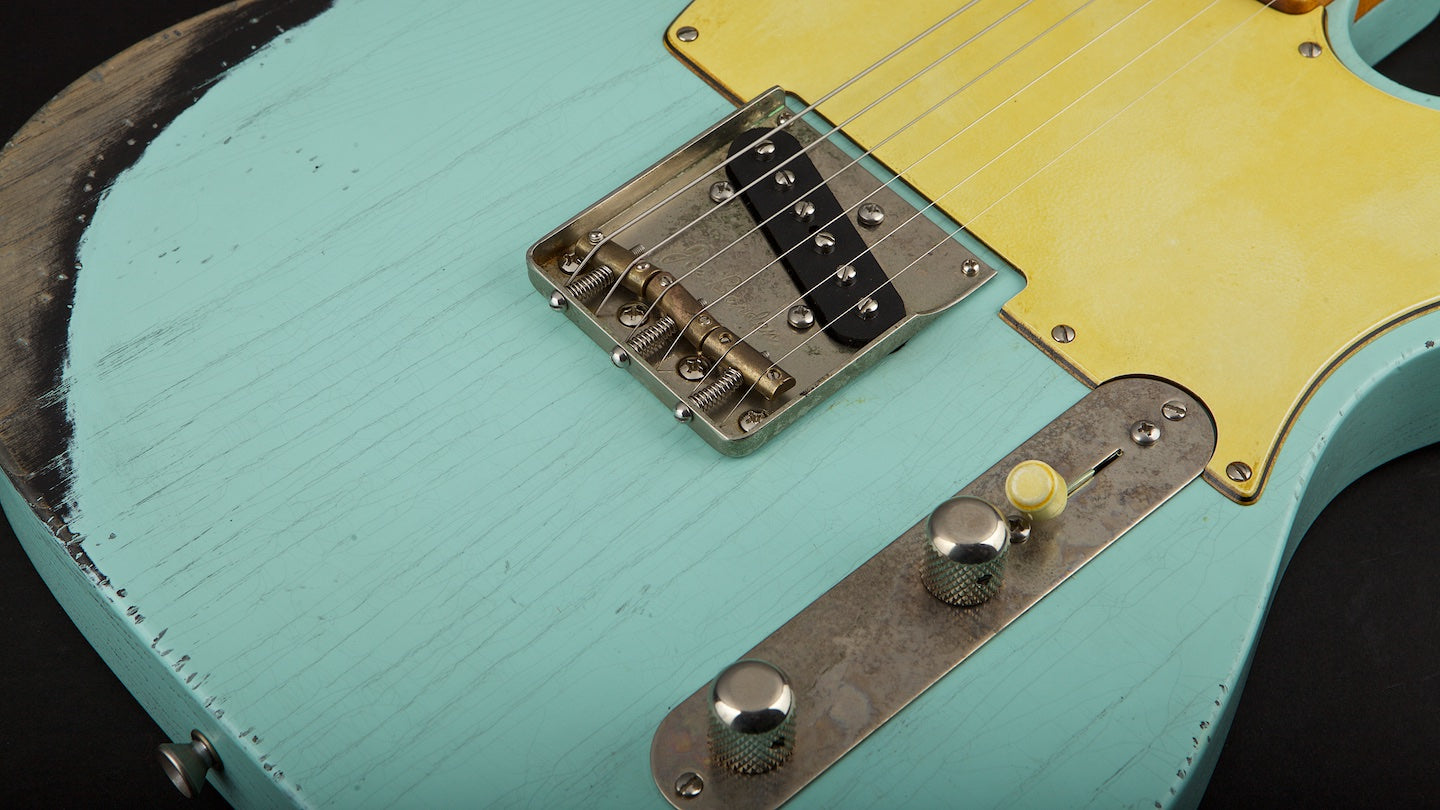 Palir Guitars Used Titan Chambered Kerry Green