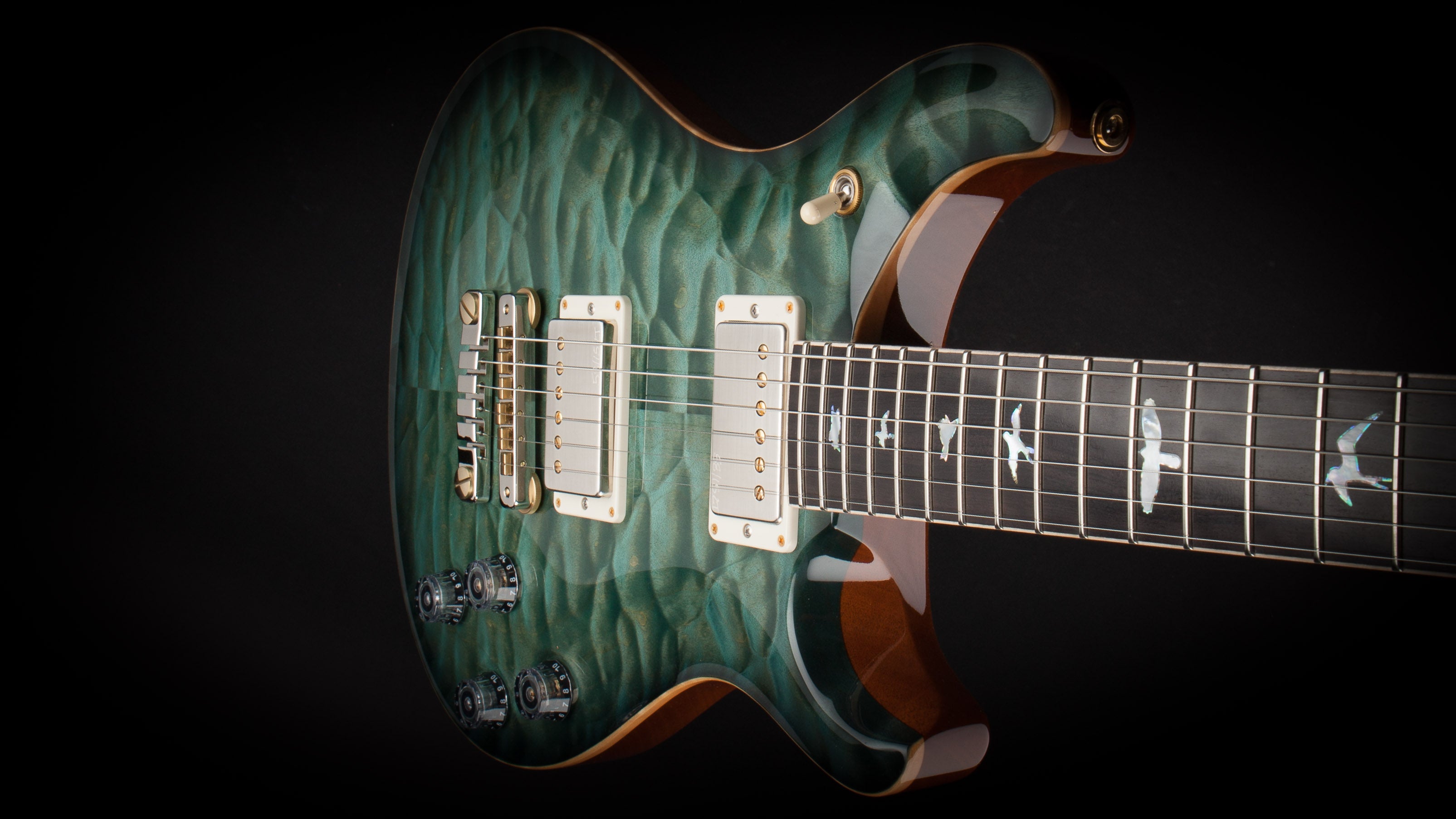 PRS Private Stock McCarty 594 'Periscope #7' Teal Nightshade #6403