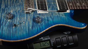 PRS Guitars: Custom 24 Faded Blue Burst 10 Top #185226