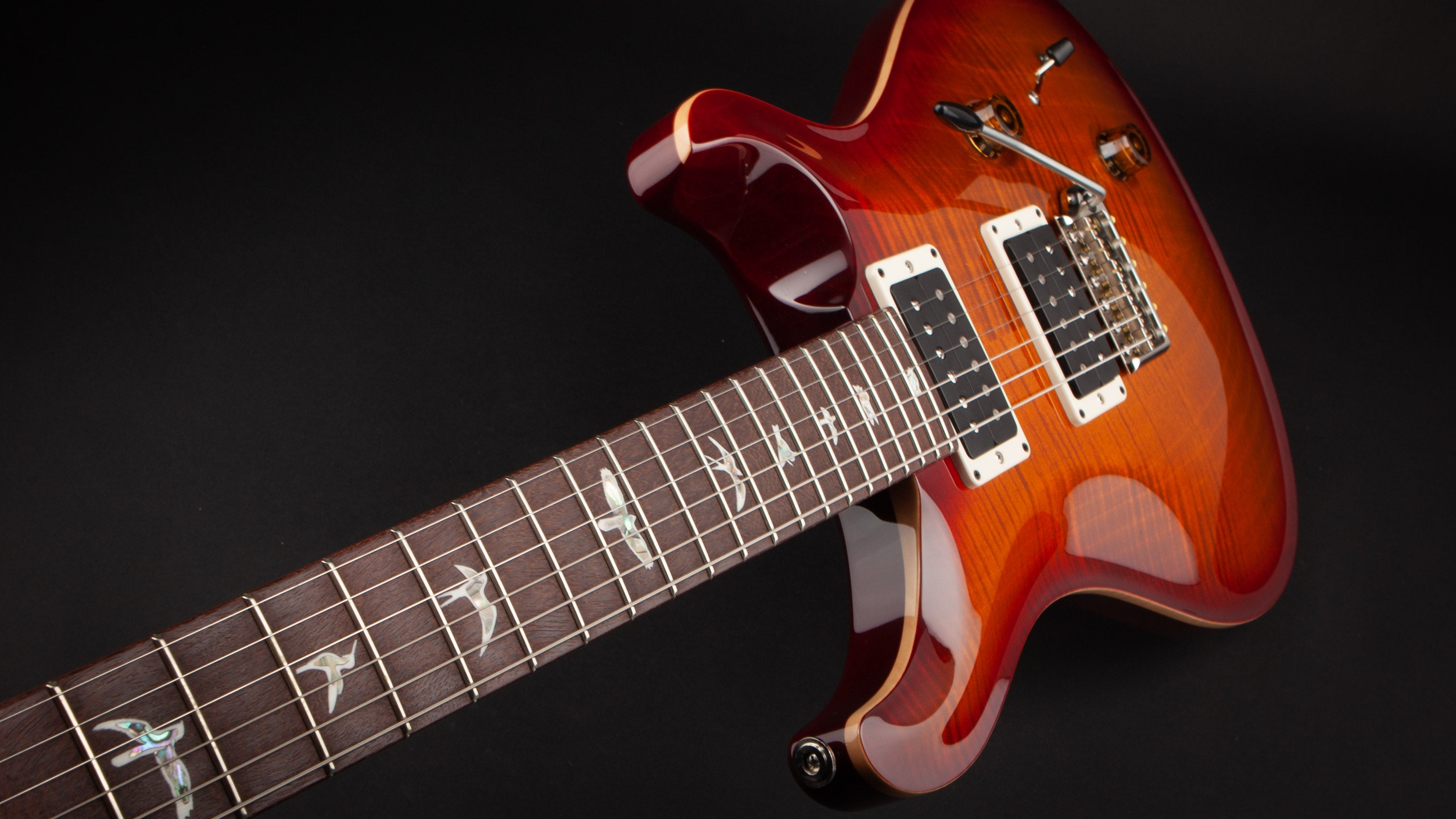 PRS GuitarsCustom 24 Dark Cherry Sunburst 256647 World Guitars