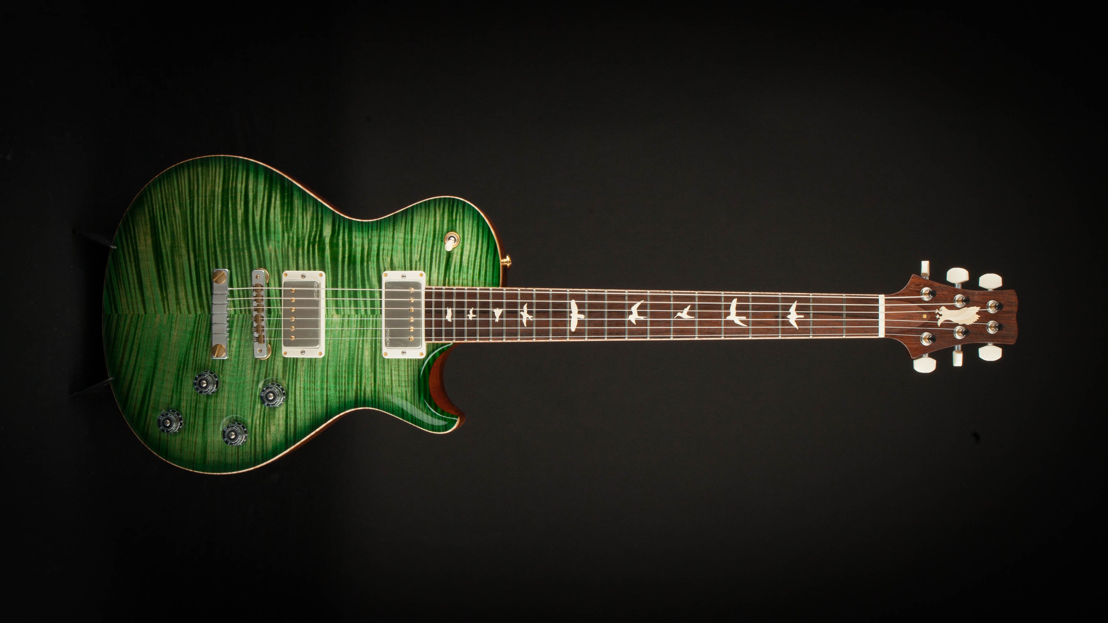PRS Guitars Private Stock McCarty Singlecut Faded Green Smoked Burst #5025